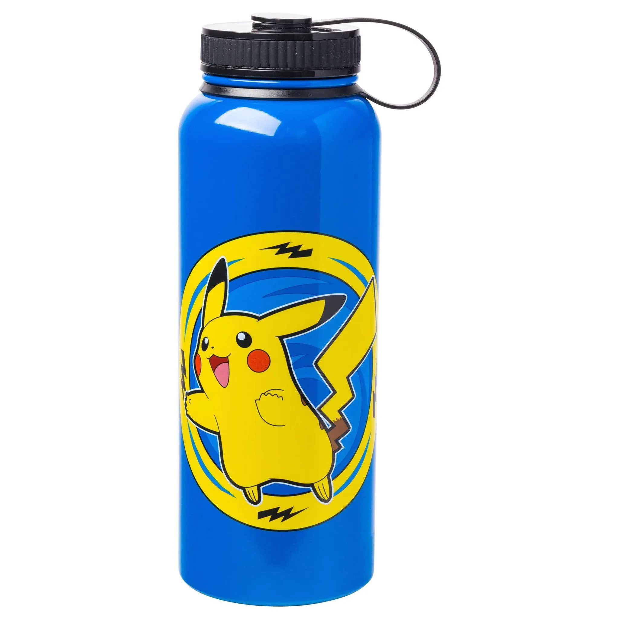 Pokemon - 42oz Pikachu Stainless Steal Water Bottle