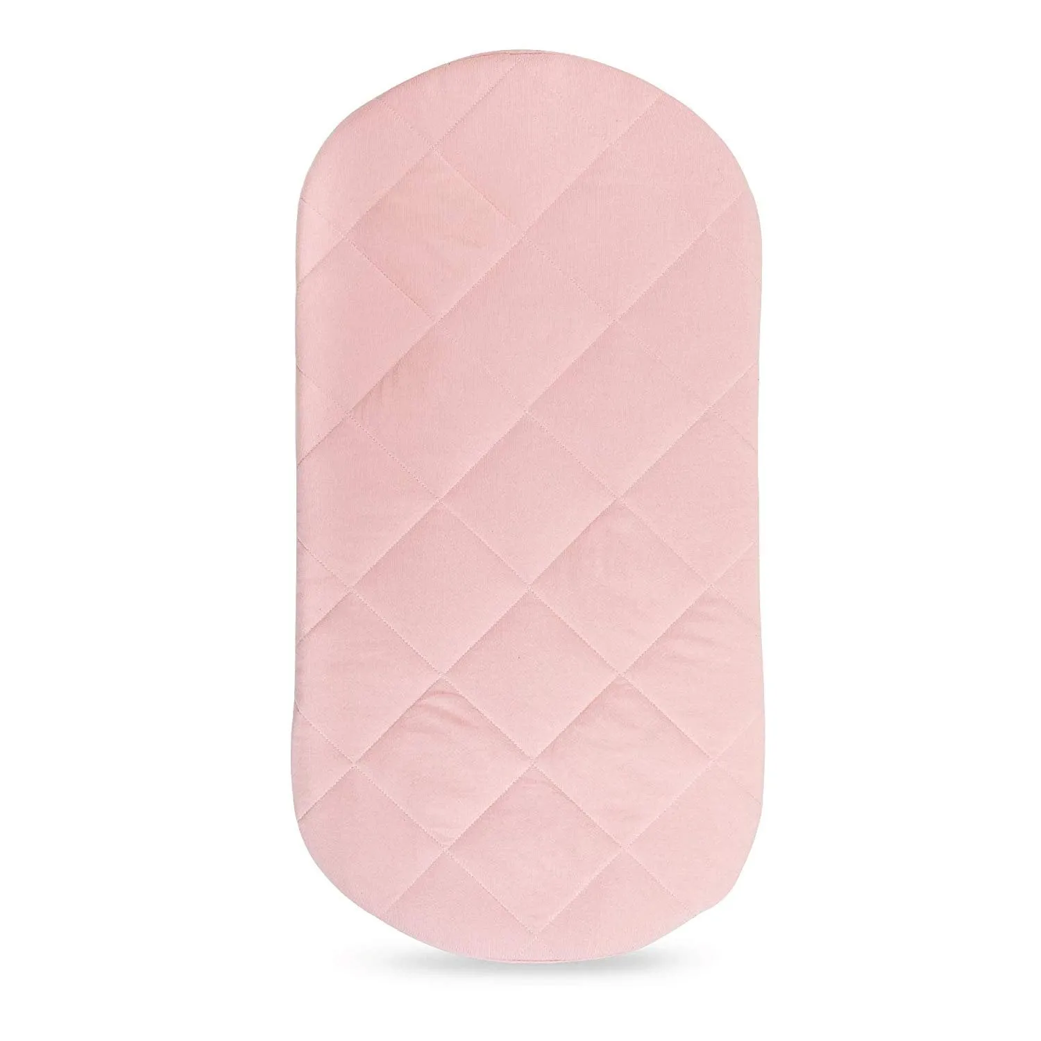 Quilted Waterproof Bassinet Sheet with Heat Protection - Pink