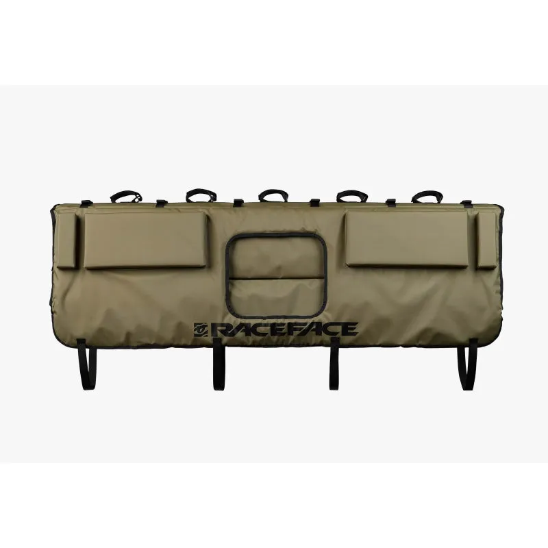 Race Face T2 Tailgate Pad Olive Full-Size Truck