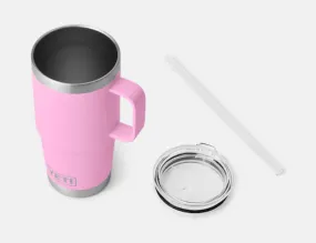 Rambler® 25 oz Mug W/Straw Lid - Power Pink