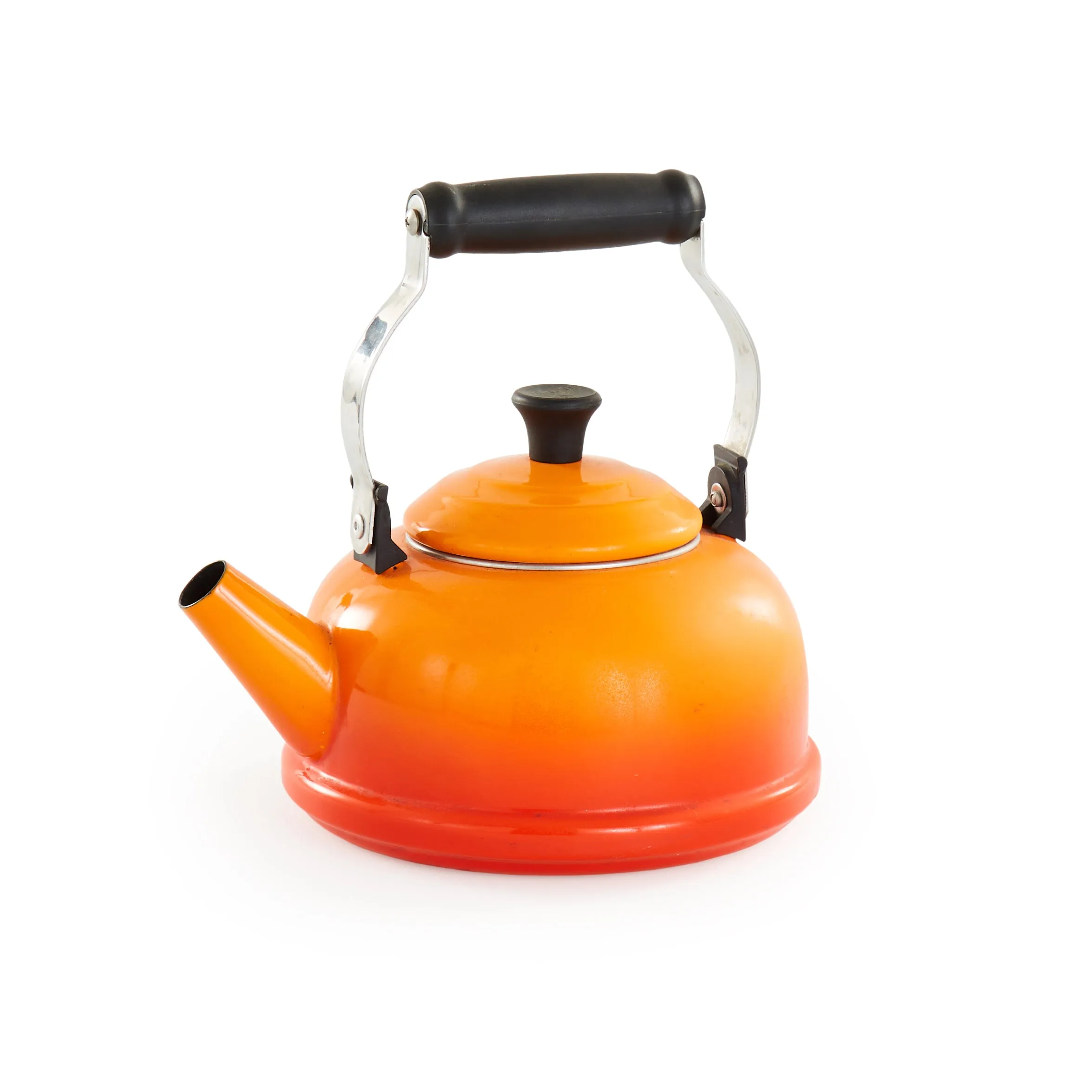 Red-Orange Ombre Tea Kettle