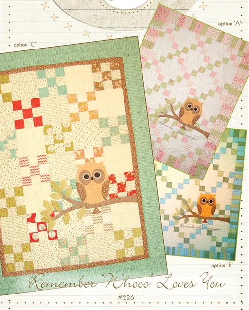 Remember Whoo Quilt Pattern