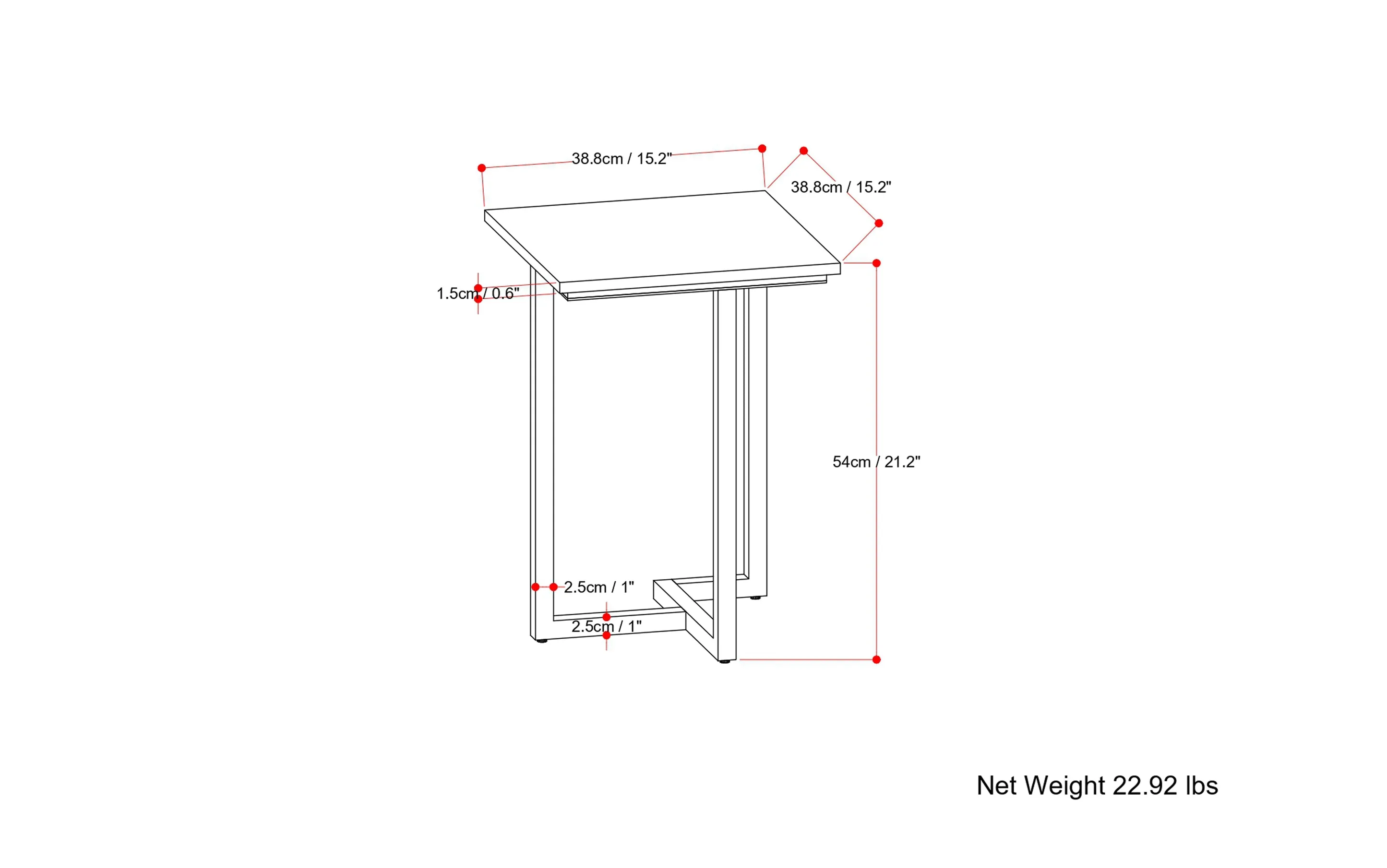 Rendal Marble Side Table