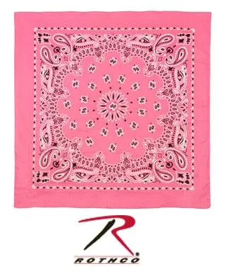 Rothco Trainmen Paisley Bandana - 22" X 22"