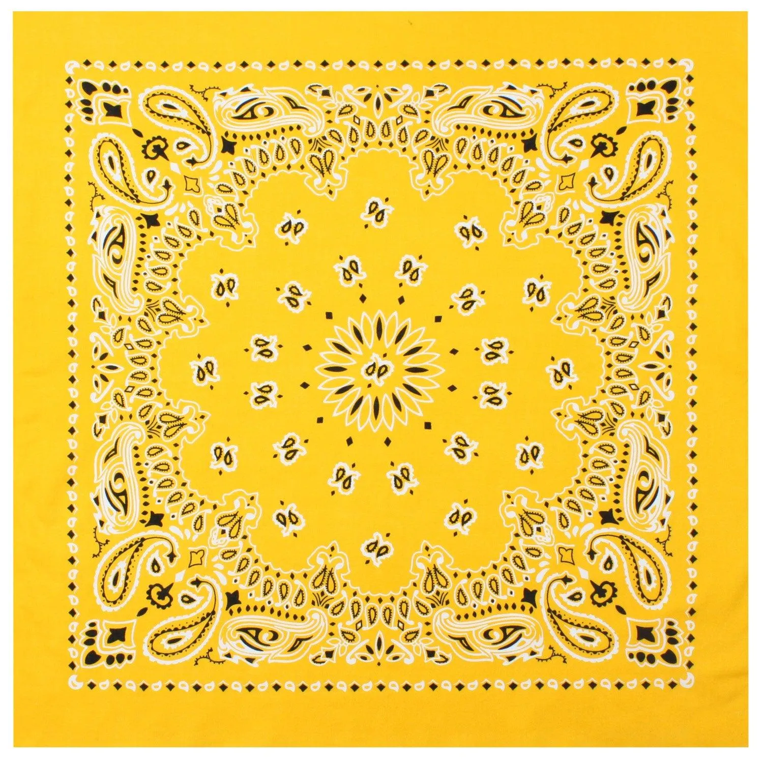 Rothco Trainmen Paisley Bandana - 22" X 22"