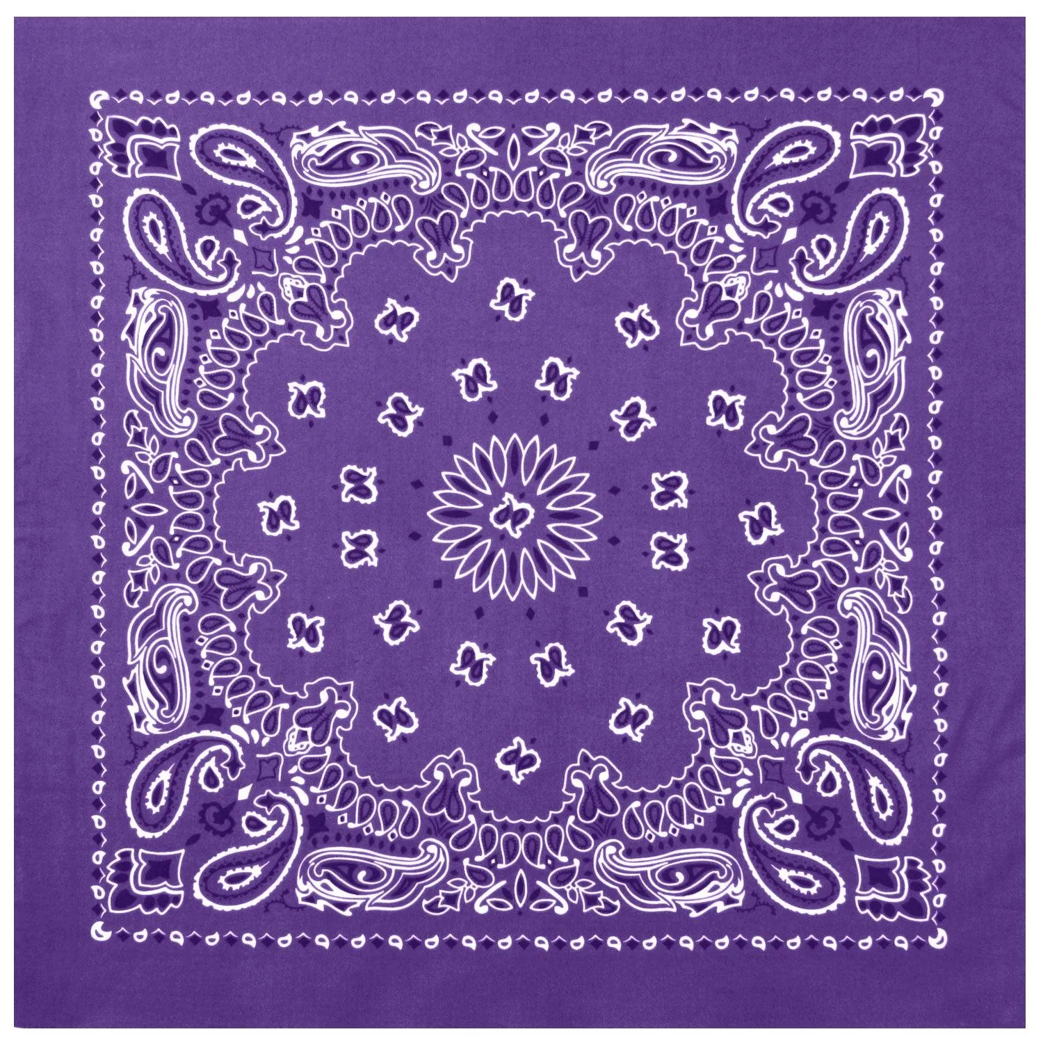 Rothco Trainmen Paisley Bandana - 22" X 22"