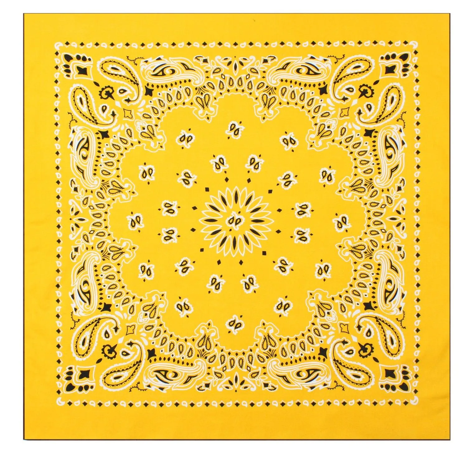 Rothco Trainmen Paisley Bandana – Extra-Large 27” X 27"