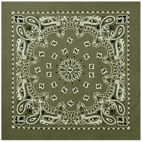 Rothco Trainmen Paisley Bandana – Extra-Large 27” X 27"