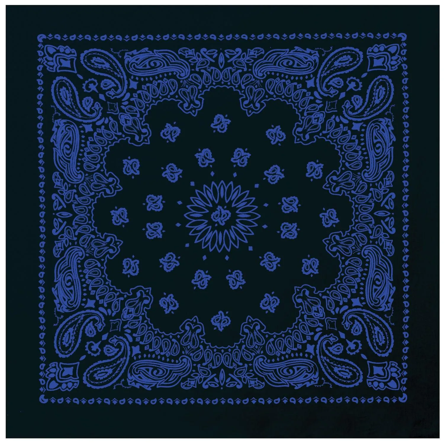 Rothco Trainmen Paisley Bandana – Extra-Large 27” X 27"