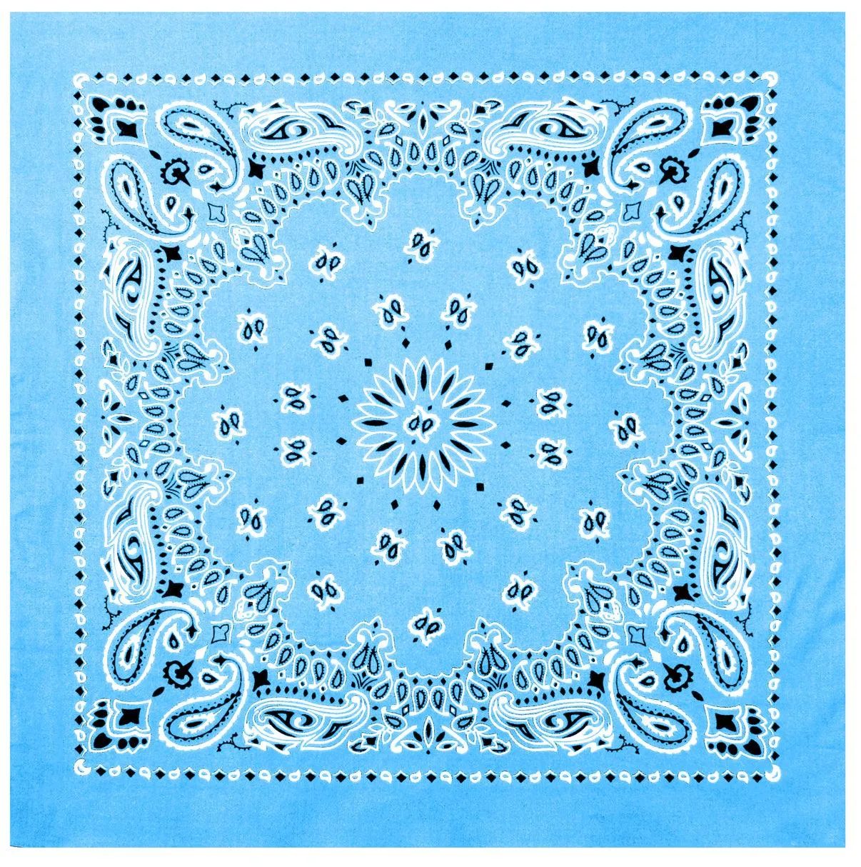 Rothco Trainmen Paisley Bandana – Extra-Large 27” X 27"