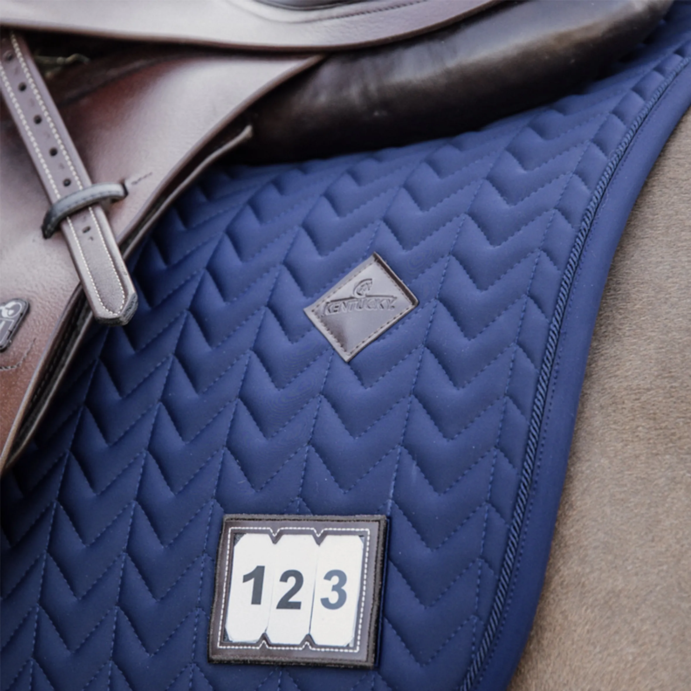 Saddle Pad Fishbone Competition Jumping