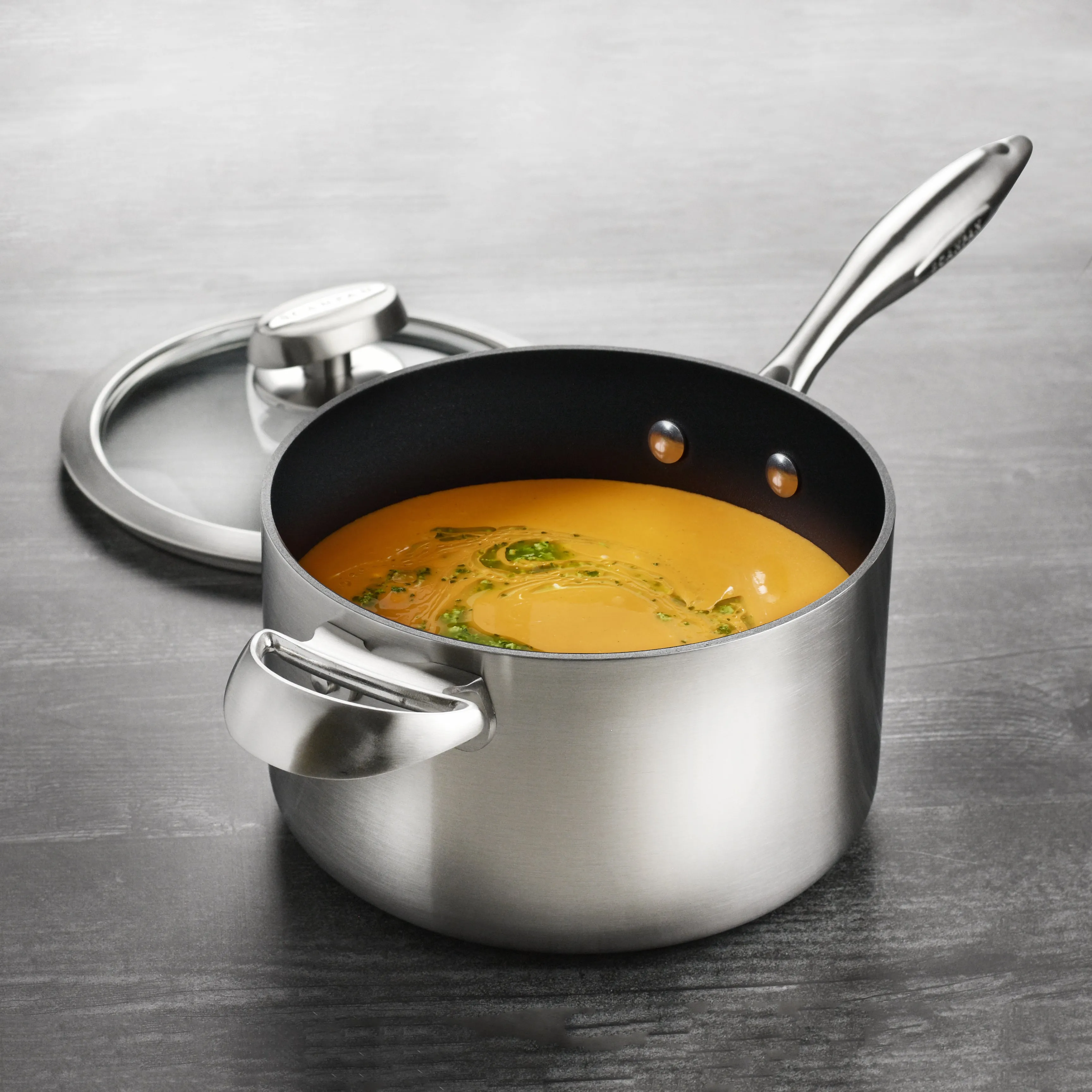 Scanpan CX  4-quart Stainless Steel Nonstick Saucepan