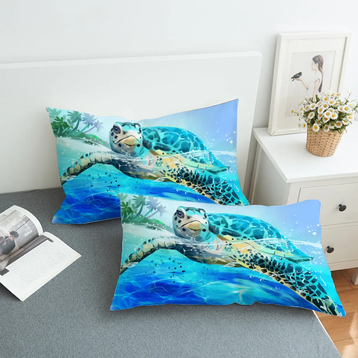 Sea Turtle Life Bedding Set