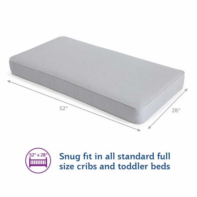 Sealy® Baby Posturepedic Grow 2-Stage Crib Mattress and Toddler Mattress