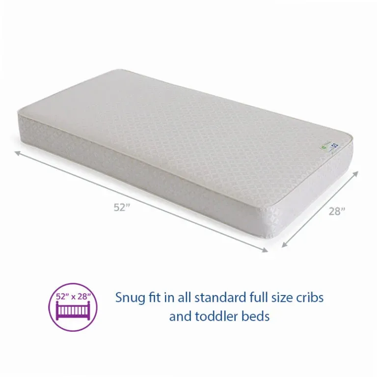 Sealy® Baby Posturepedic Grow 2-Stage Crib Mattress and Toddler Mattress