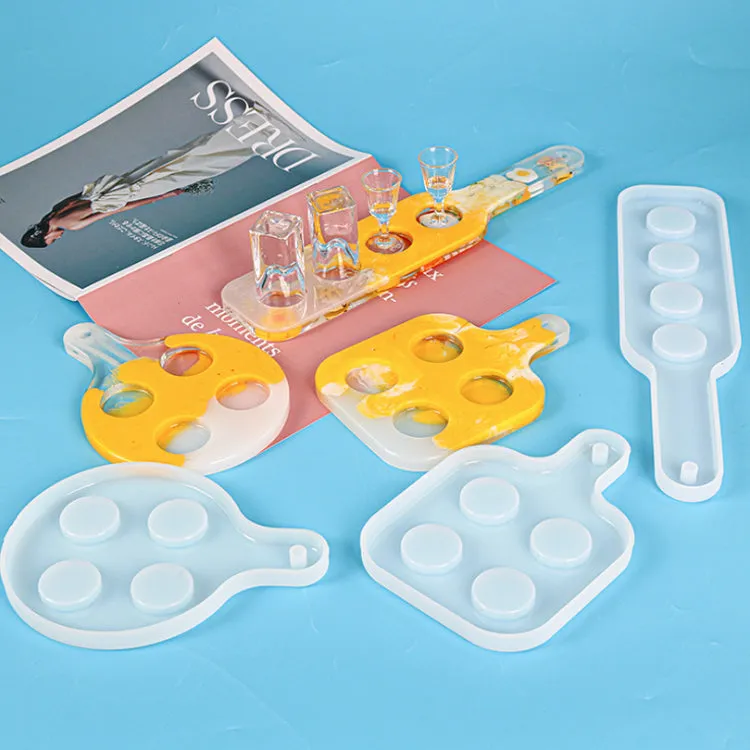 Silicone Shot Glass Tray Molds