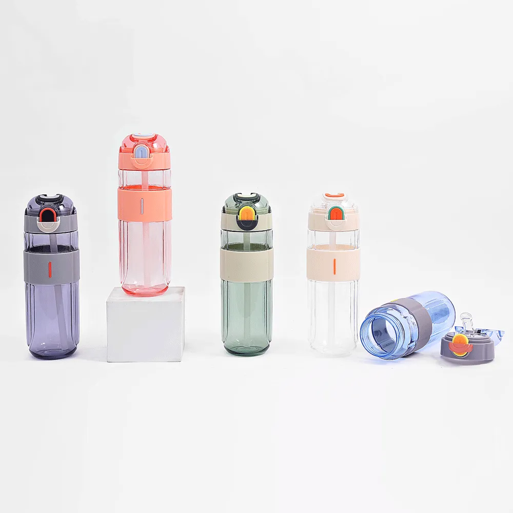 SImple Plane Transparent Water Bottle(580mL)