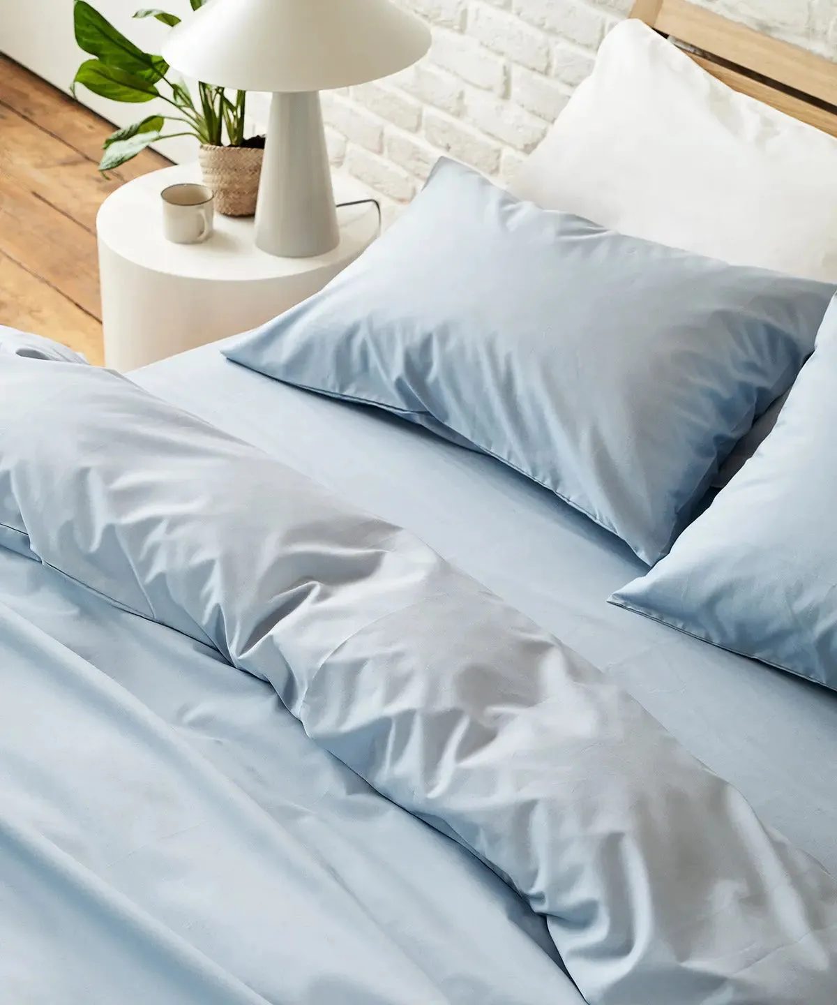 Sky Tencel Cotton Duvet Cover