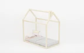 Sophia Toddler Floor Bed with Chimney