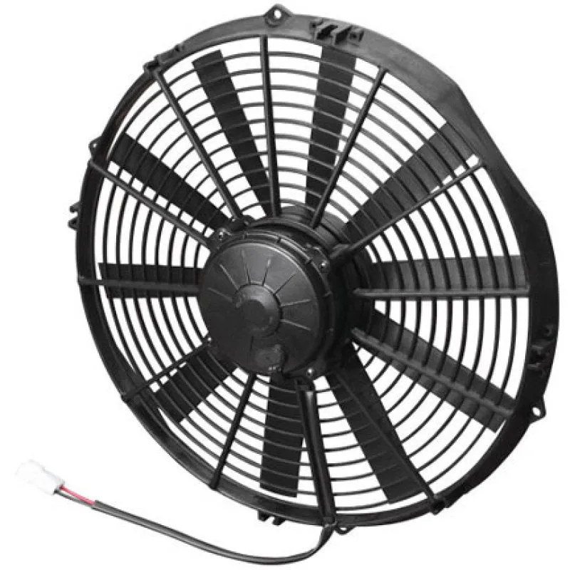 SPAL 14" Puller High Performance Fan - Straight Blade - 12V - 1650 CFM