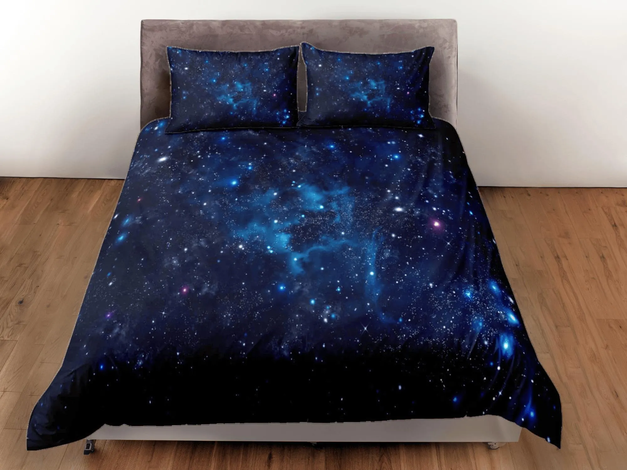 Star dust galaxy bedding, 3d outer space bedding set full, cosmic duvet cover king, queen, dorm bedding, toddler bedding aesthetic duvet