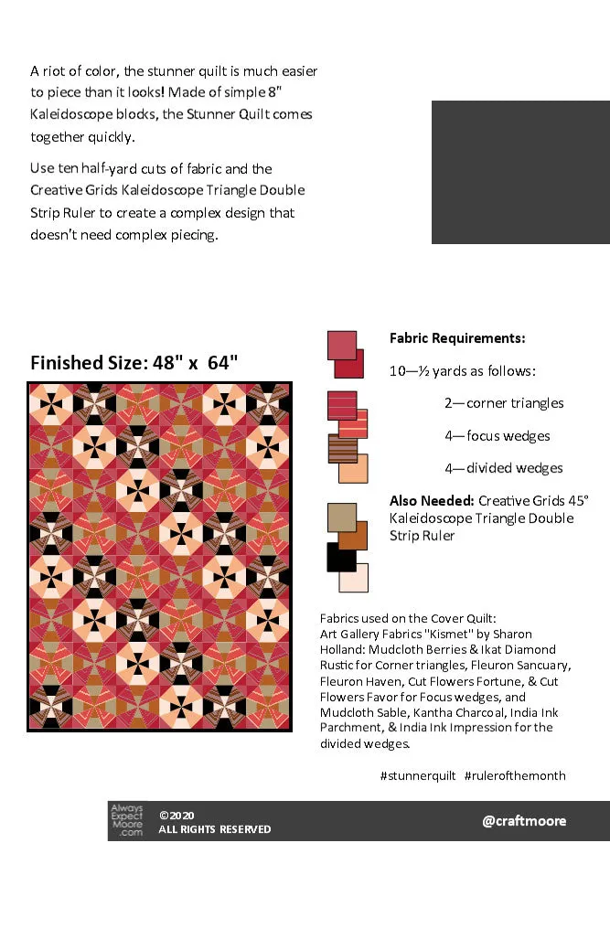 Stunner Quilt - Digital Download Pattern