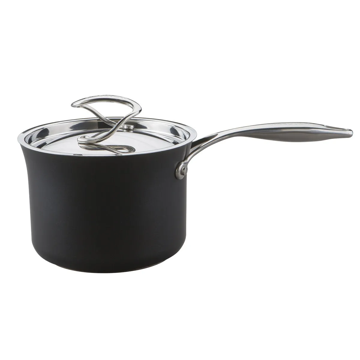 Style Non-Stick Saucepan & Lid Set - Small, Medium & Large