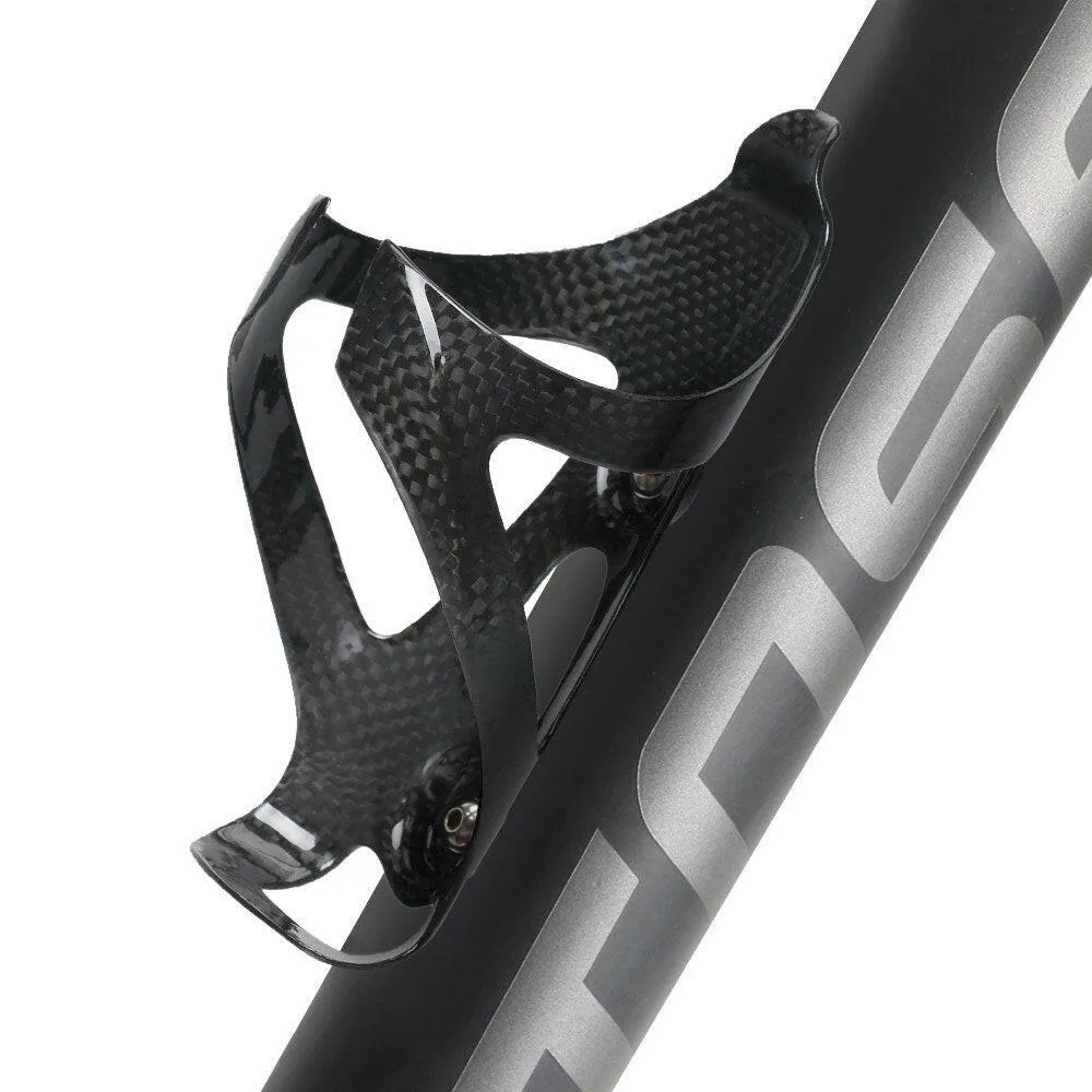 Super Light Cycling Carbon Fiber Bicycle Bottle Cage Cycling Water Bottle Holder