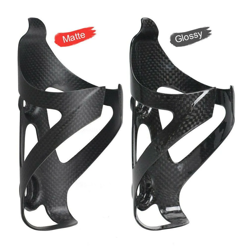 Super Light Cycling Carbon Fiber Bicycle Bottle Cage Cycling Water Bottle Holder