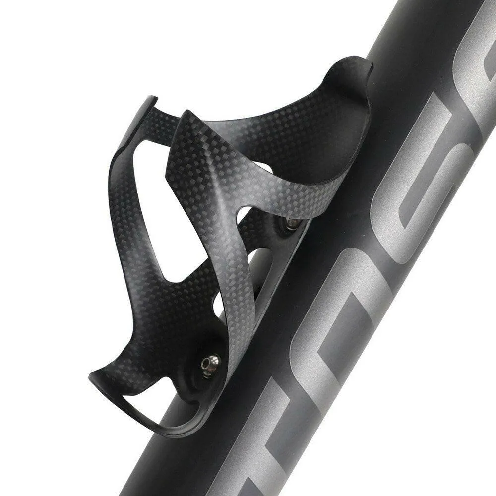 Super Light Cycling Carbon Fiber Bicycle Bottle Cage Cycling Water Bottle Holder