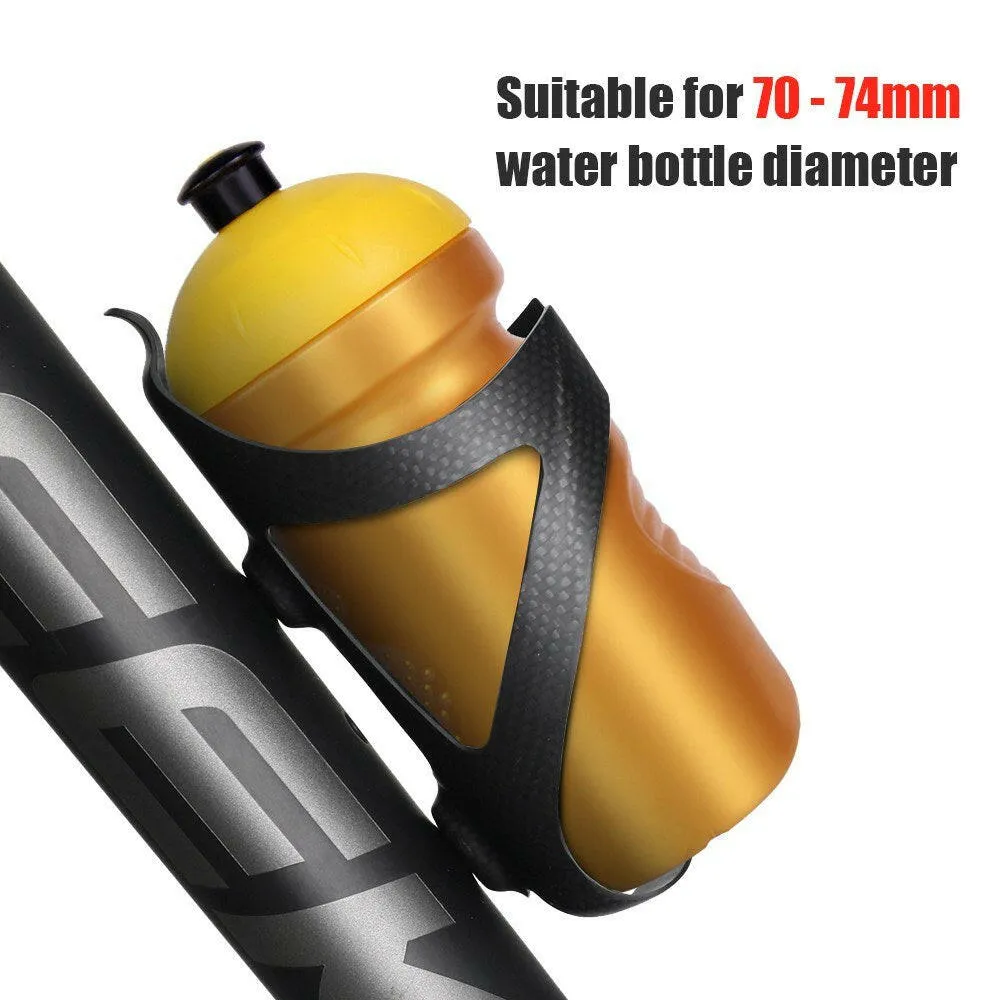 Super Light Cycling Carbon Fiber Bicycle Bottle Cage Cycling Water Bottle Holder