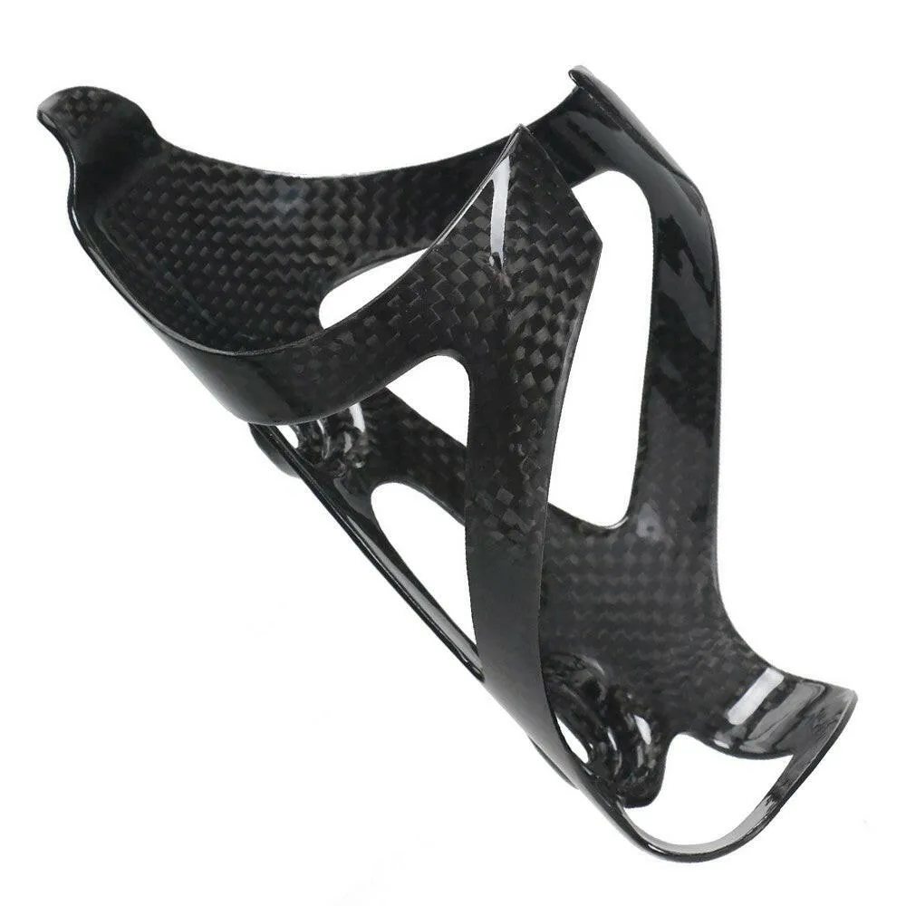 Super Light Cycling Carbon Fiber Bicycle Bottle Cage Cycling Water Bottle Holder