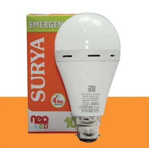 Surya Rechargeable LED Bulb