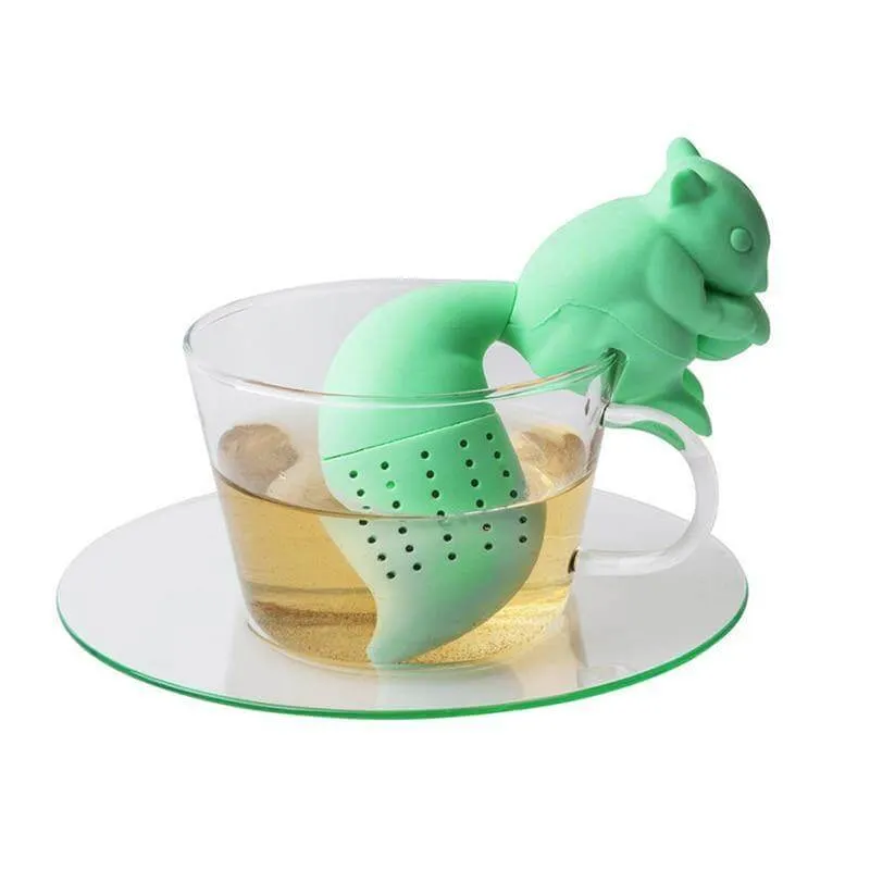 Sweet Cute Squirrel Tea Infuser