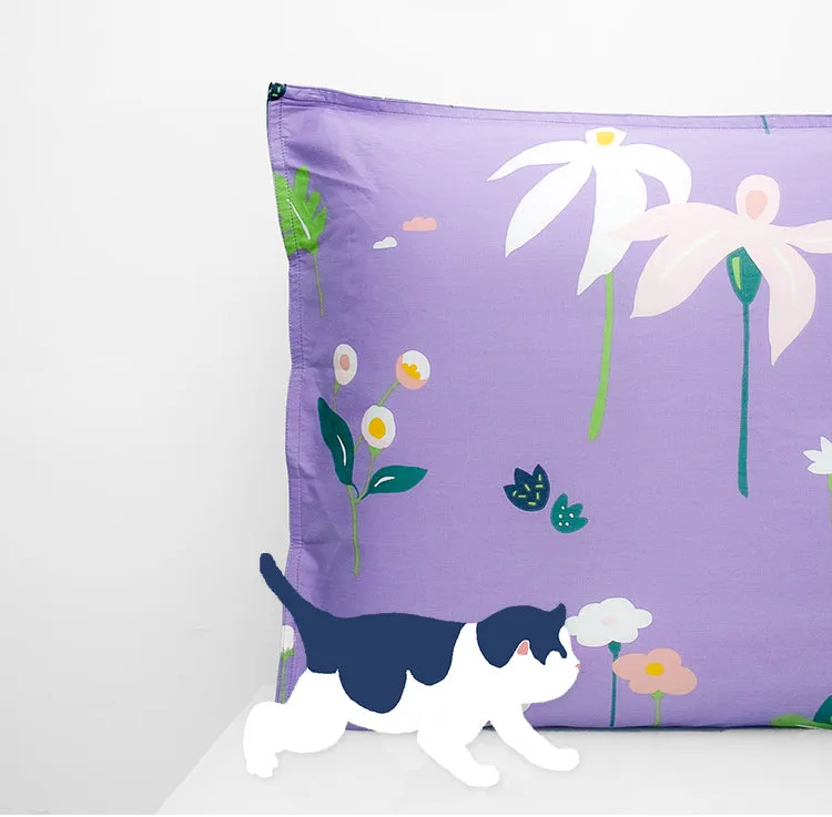 Sweet Dream Kitties Pillow Case Set