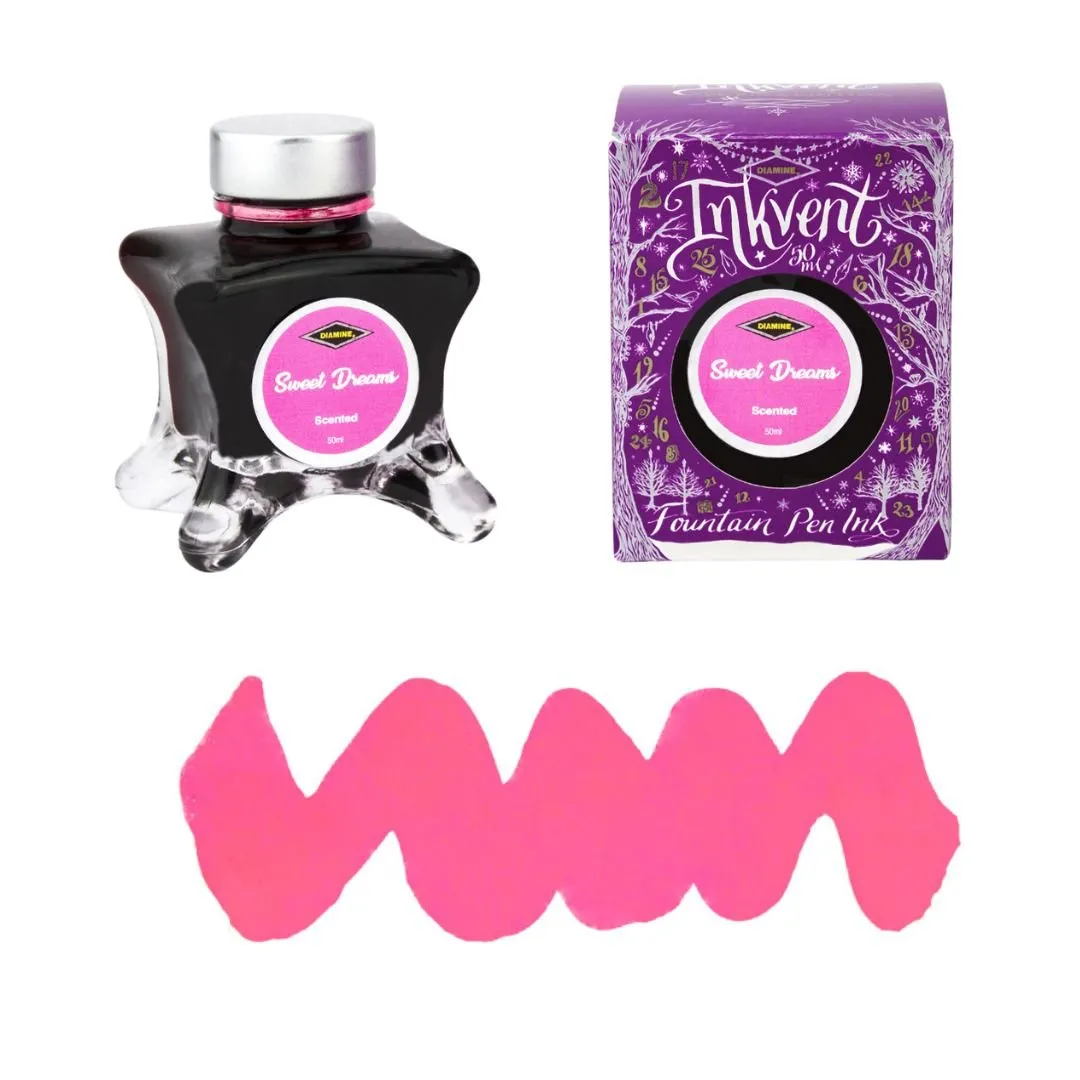 Sweet Dreams Diamine 50ml Fountain Pen Ink Purple Inkvent Edition