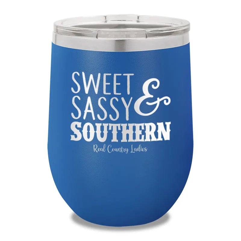 Sweet Sassy Southern 12oz Stemless Wine Cup