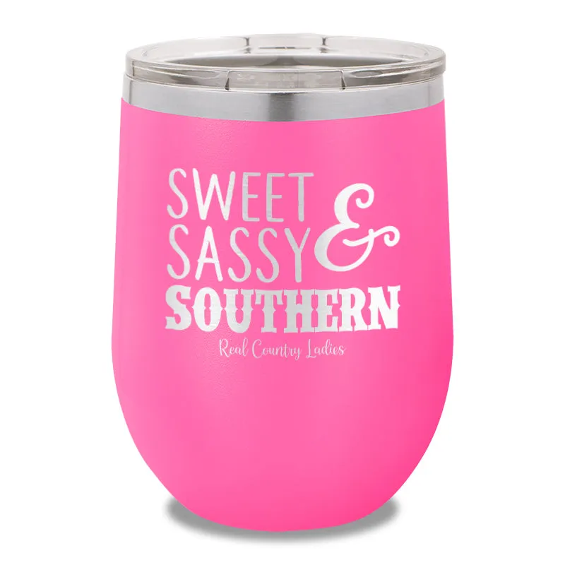 Sweet Sassy Southern 12oz Stemless Wine Cup