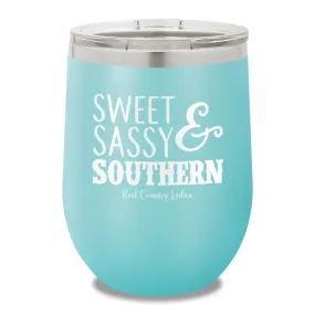 Sweet Sassy Southern 12oz Stemless Wine Cup