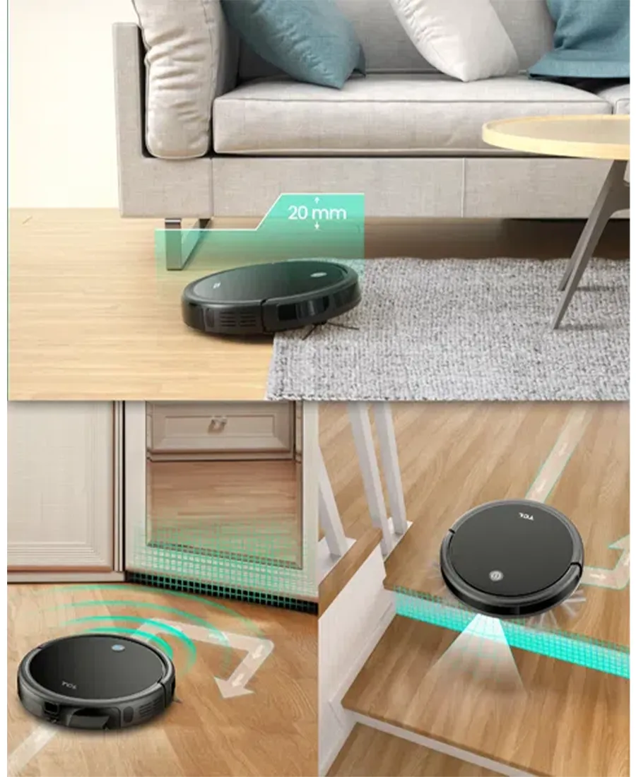 Sweeva Robot Vacuum Cleaner | Black