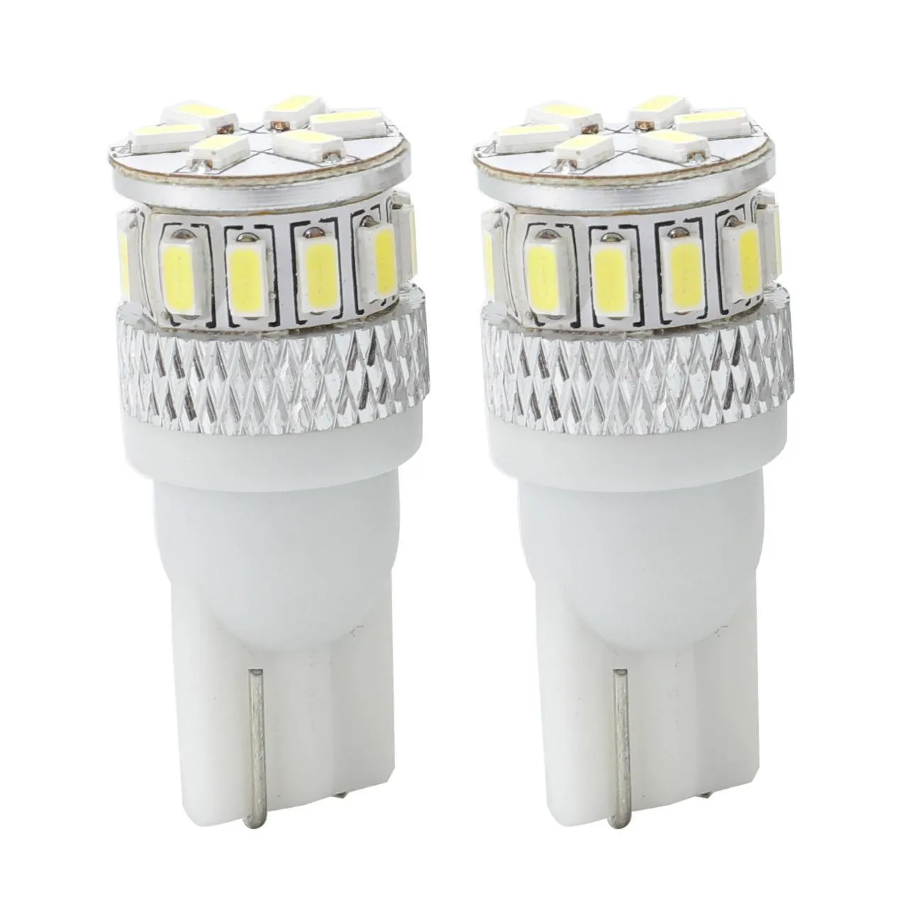 🔥T10/168/194/W5W/2825 White/Red/Amber  LED Canbus Non-Polarity Light Bulb for Dome Map License Plate Trunk Cargo Bulbs