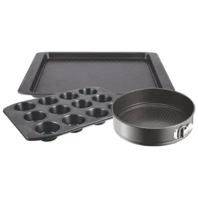 Tefal, Easy Grip Bakeware Set Of 3 Pcs / J162S385