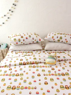 The Little Babushkas Bed Set (DDH) (White)