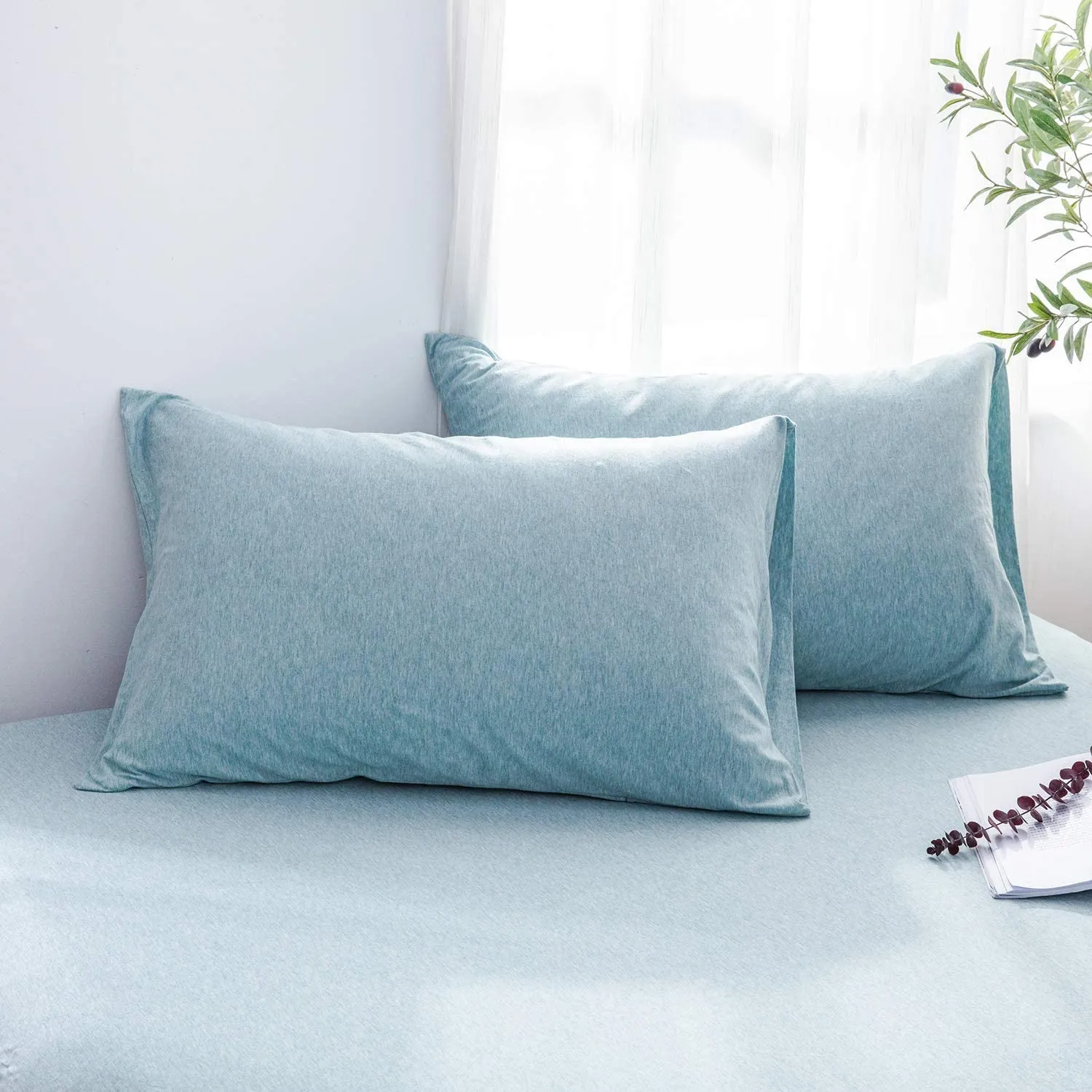 The Loft Aqua Fitted Sheet Set