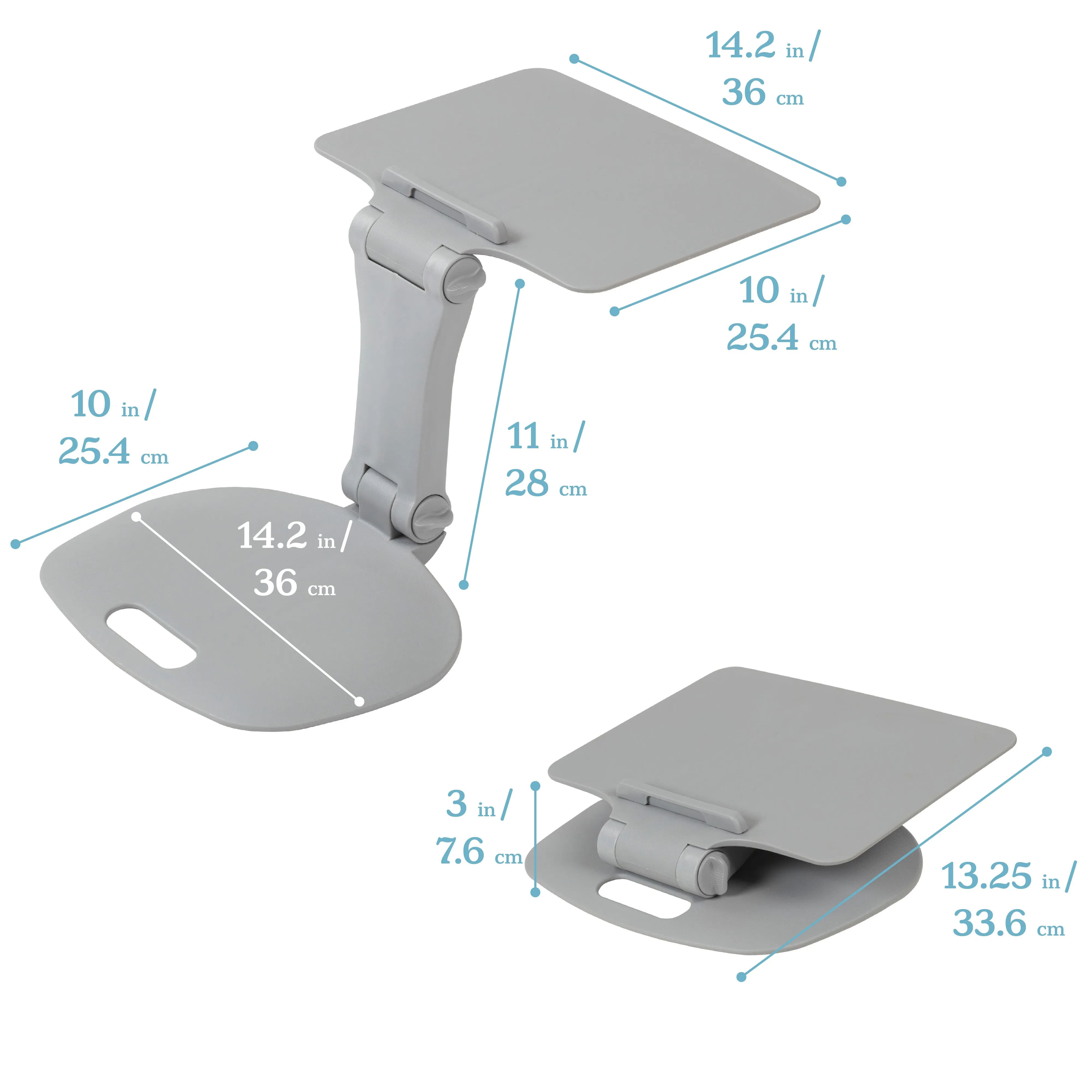 The Surf Folding Portable Lap Desk, Flexible Seating