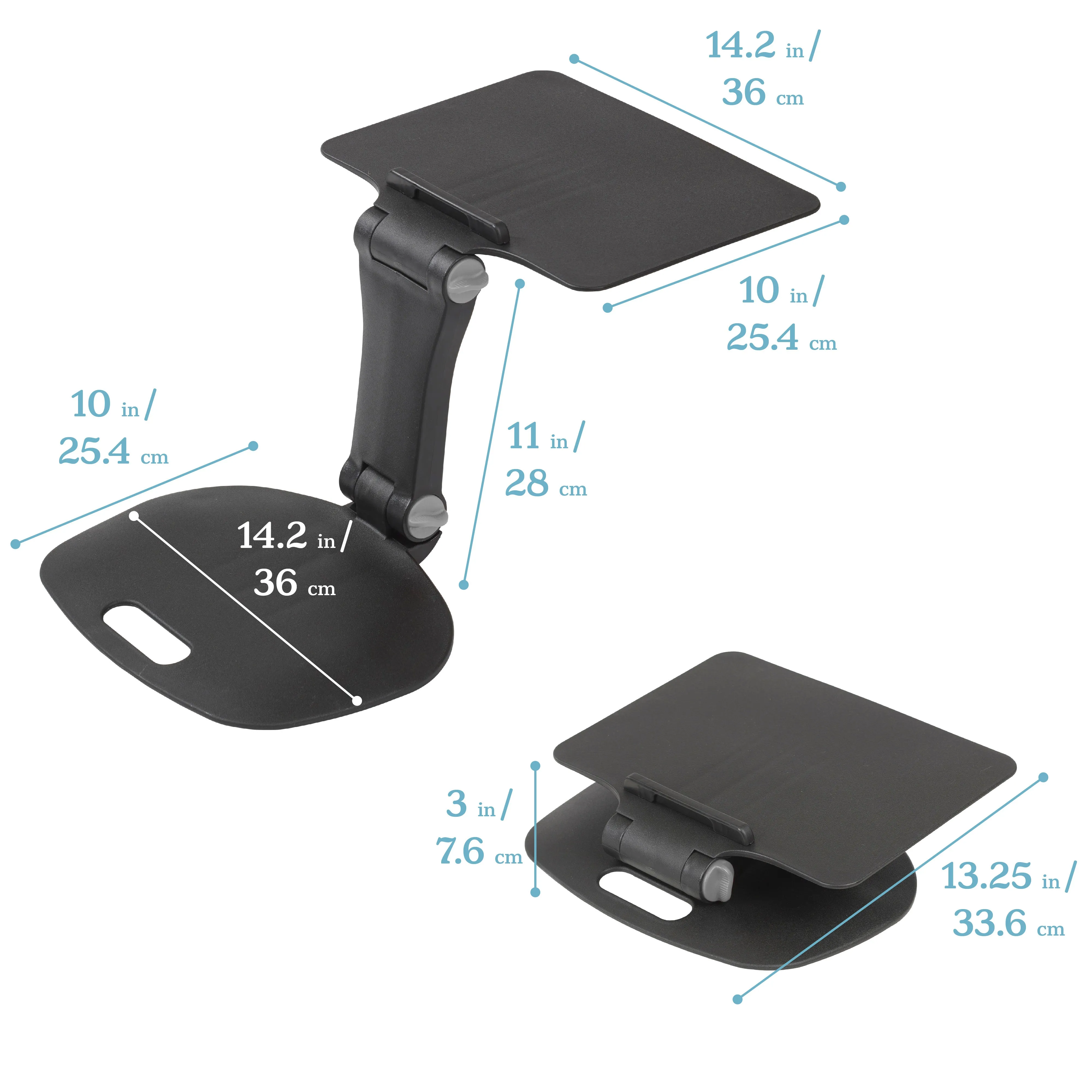 The Surf Folding Portable Lap Desk, Flexible Seating