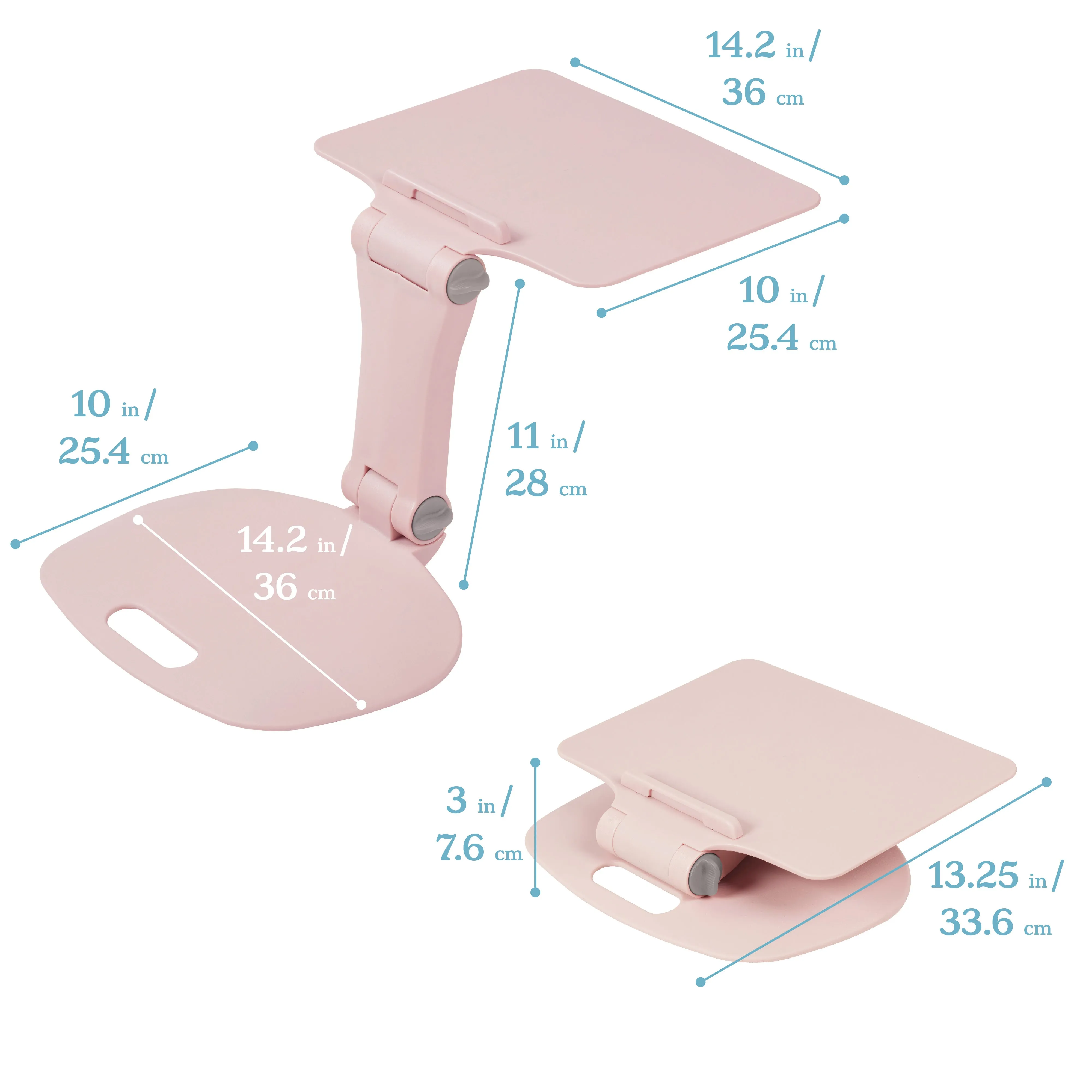 The Surf Folding Portable Lap Desk, Flexible Seating