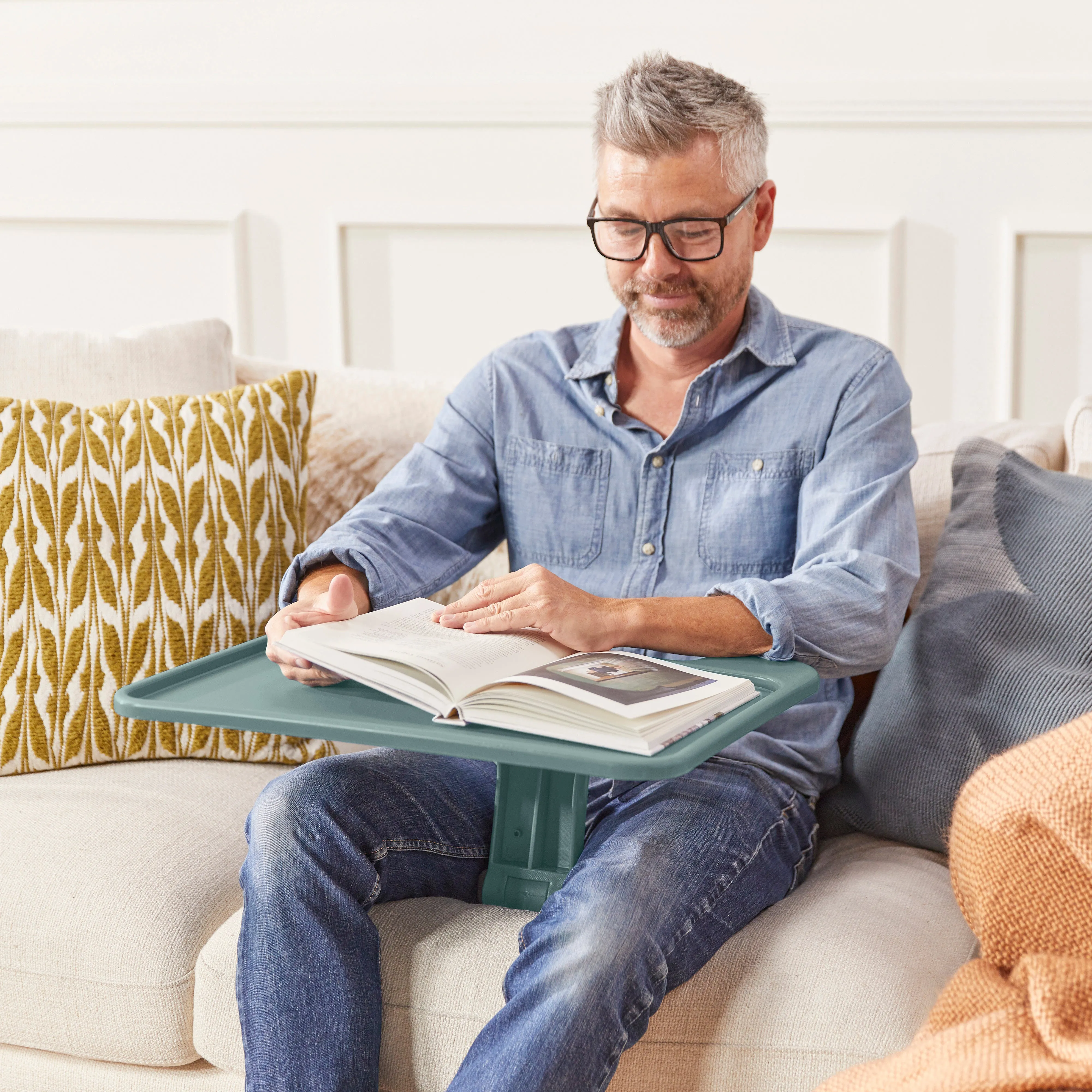 The Surf Folding Portable Lap Desk, Large, Flexible Seating