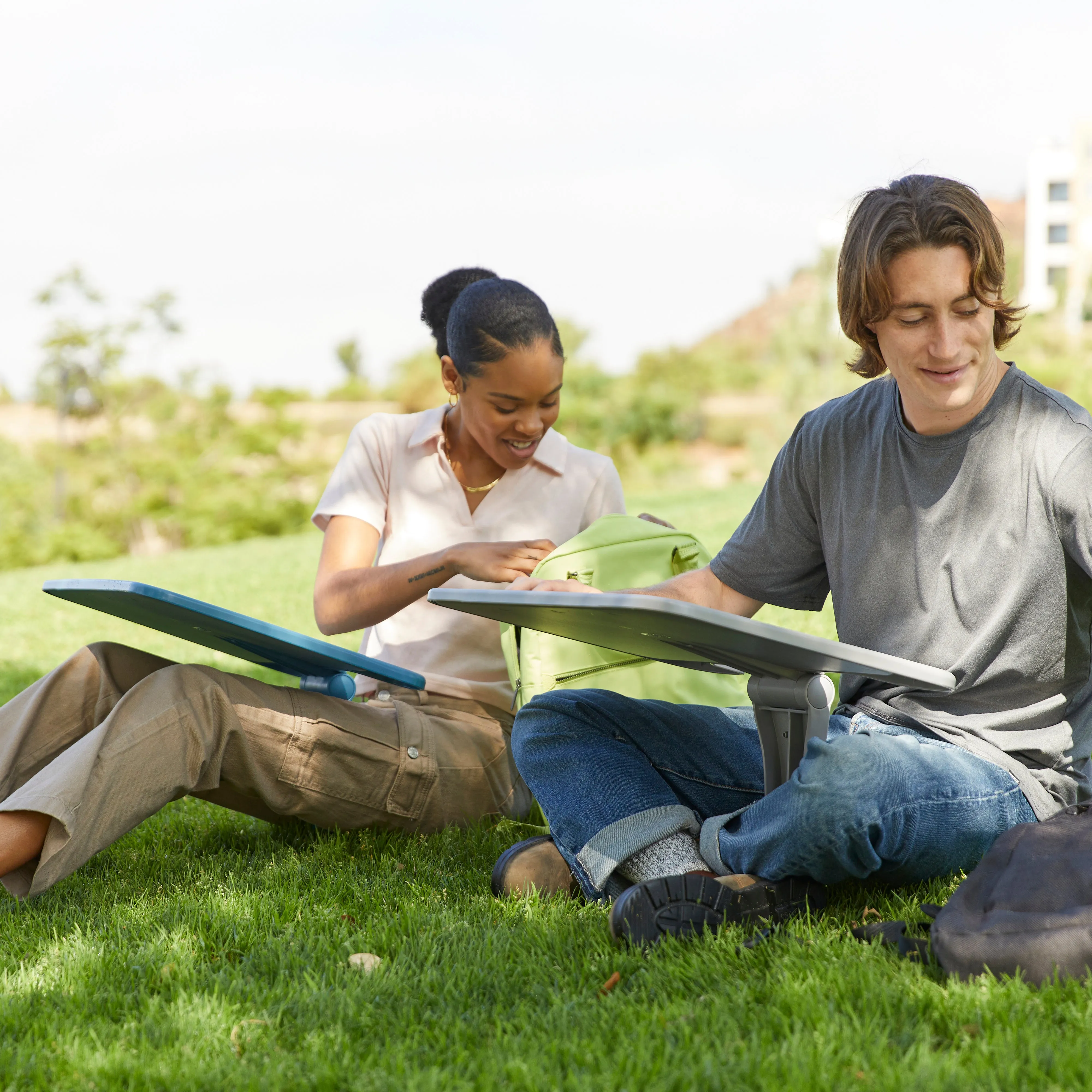 The Surf Folding Portable Lap Desk, Large, Flexible Seating