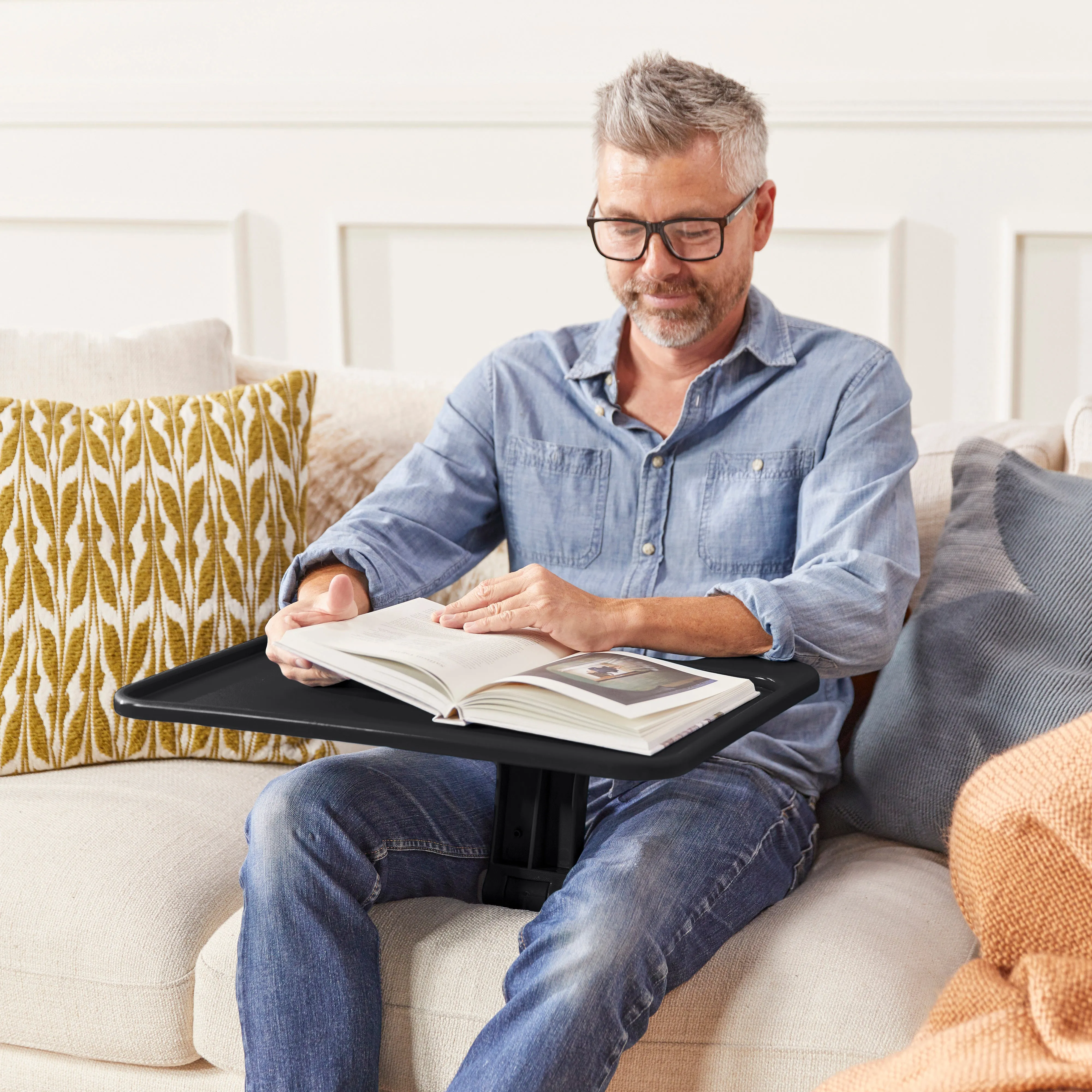 The Surf Folding Portable Lap Desk, Large, Flexible Seating